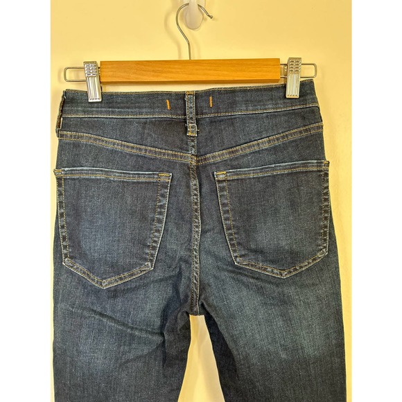 Free People Busted Knee Distressed Straight Leg Jeans - Picture 9 of 10